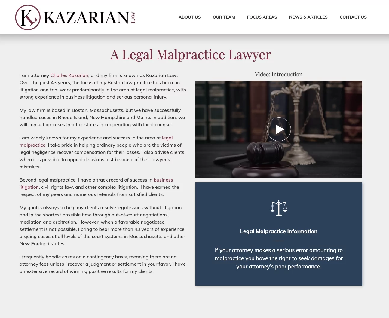 Kazarian Law