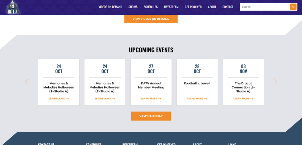 Feature Upcoming Events to Engage the Community 