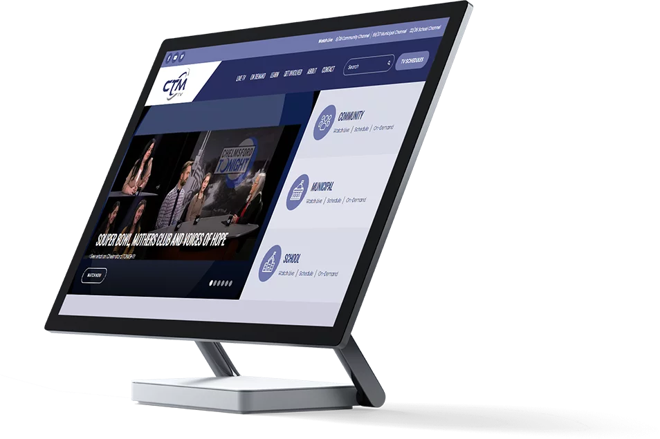 custom website design for Chelmsford TV
