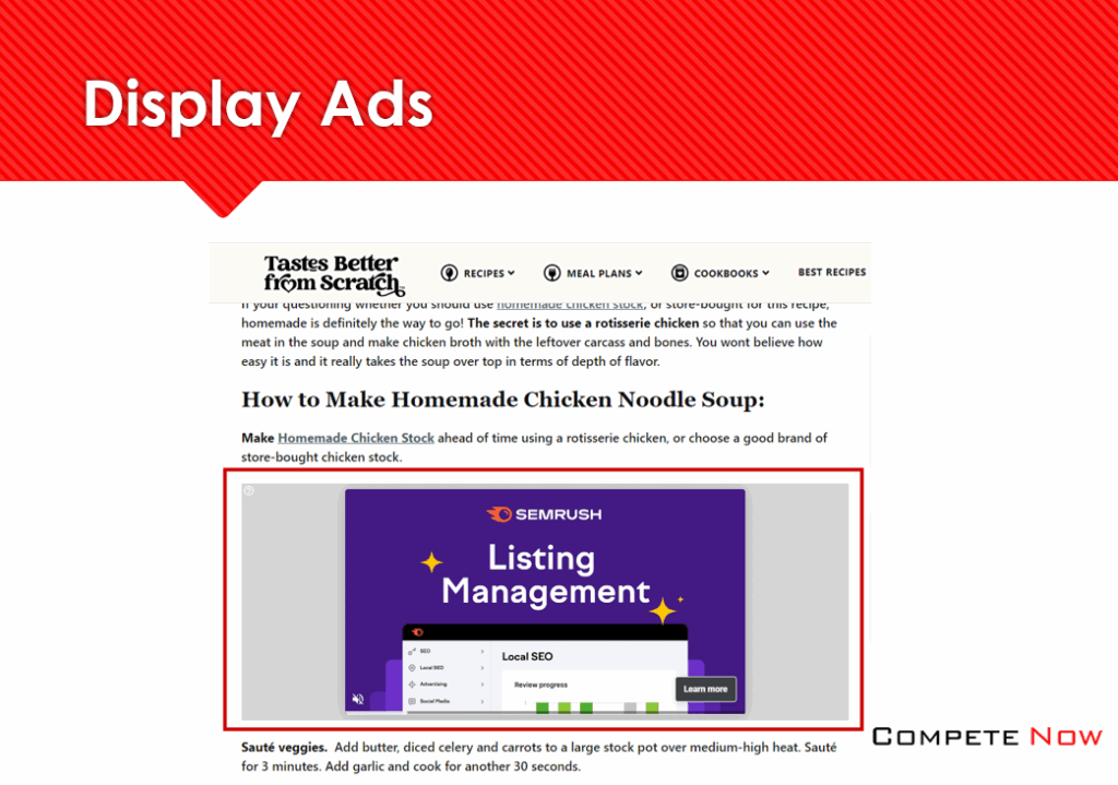 Google display ads